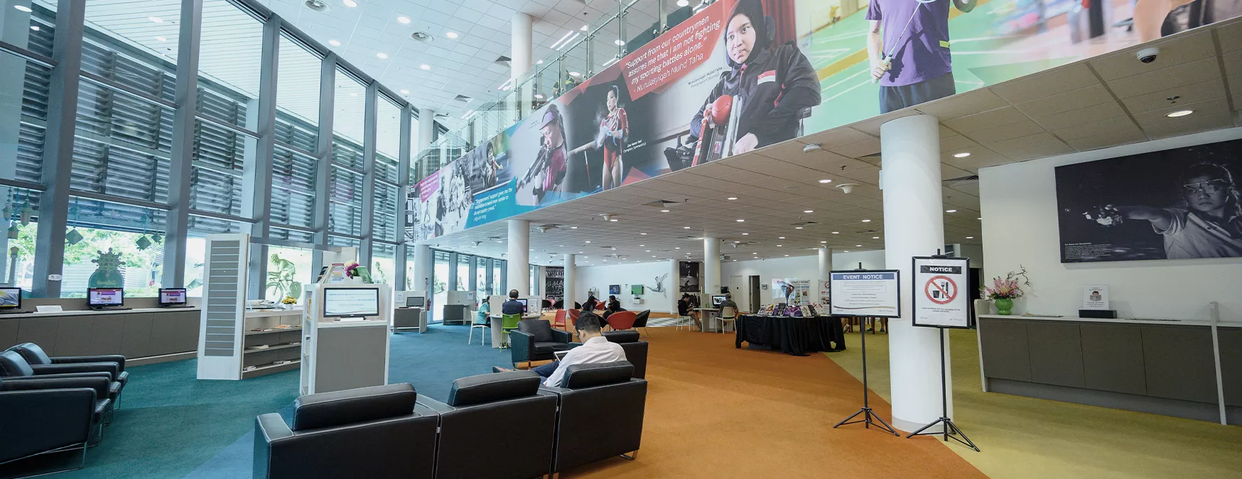 Sports Hub Library Singapore Sports Hub Sports Entertainment Lifestyle